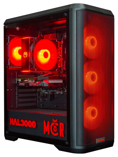 Kompjuter HAL3000 MČR Finale Pro 4060, AMD Ryzen 5 7600, 16GB RAM DDR5, 1TB SSD, RTX 4060, i zi