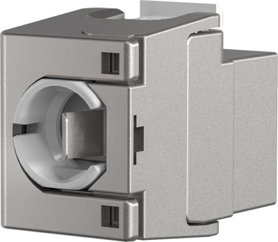 Modul rrjeti EFB RJ45 Keystone Shortbody STP, Cat.6A, 500MHz, i bardhë