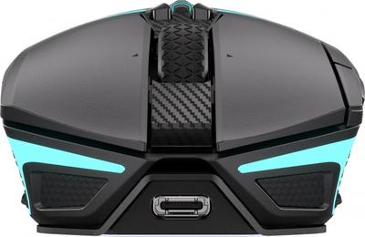 Mouse gaming Corsair NIGHTSABRE Wireless, 26000 DPI, pa tela, i zi
