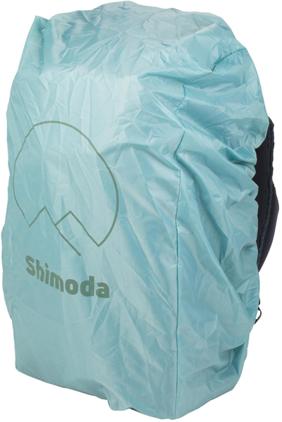 Mbulesë shiu për çantë shpine Shimoda, 40L – 60L, e zezë