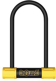 Bllokues biçiklete Onguard Bulldog Medium 8013M, U-lock, 13mm, i zi e verdhë