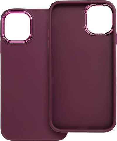 Klloçkë kornizë për telefon iPhone 11, TPU, anë të forcuara, lejla