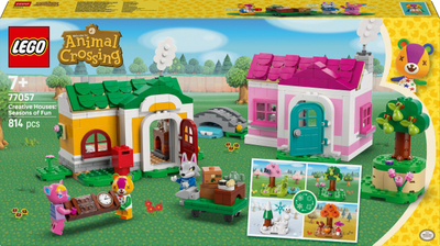 Set LEGO Animal Crossing Creative Houses Seasons of Fun, kreativ, shumëngjyrësh