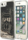 Kapak telefoni Karl Lagerfeld Liquid Glitter Gatsby, për iPhone SE 2022, xham akrilik, i zi