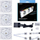 Ventilator PC Lian Li UNI FAN TL, 120mm, Triple Pack, i bardhë