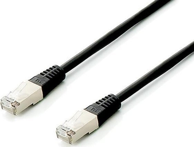 Kabëll rrjeti Equip Patch Cable Cat6A, 1m, S/FTP, LSZH, i zi