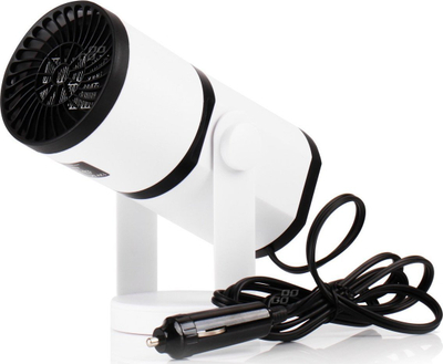 Греач со вентилатор за автомобил AMiO, 12V, 150W, црн