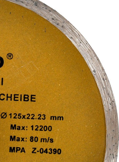 Disk prerës me diamant GEKO, 125mm, vrimë 22.2mm