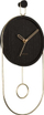 Orë muri Karlsson Swing Pendulum, veneer druri, me pendul, ngjyrë druri