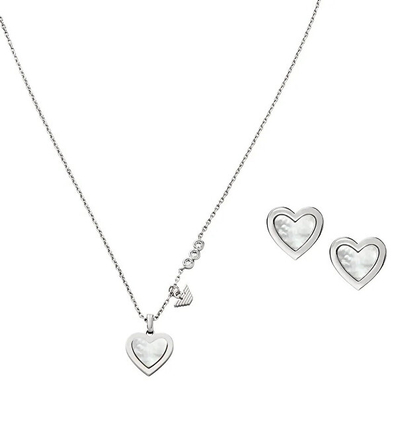 Set Varëse dhe vathë për femra Emporio Armani EGS3228SET, të argjendta