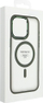 Заштитна маска MagSafe Silicone Matte за iPhone 16 Pro, проѕирна, зелена