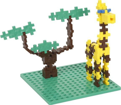 Set ndërtimi Plus-Plus Mini Tube Giraffe, 100 copë, shumëngjyrësh