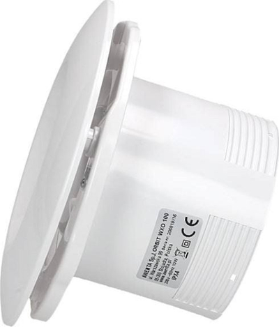 Ventilator banjoje Awenta WXO100V, tavanor, 12V, i bardhë