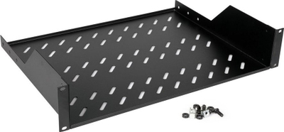 Rafte rack ROLINE 48.26cm 19", 2 HU, 25kg, i zi