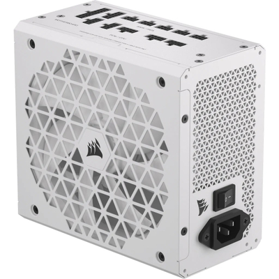 Напојување CORSAIR RM850x SHIFT, 850W, целосно модуларно, 80 PLUS Gold, бело