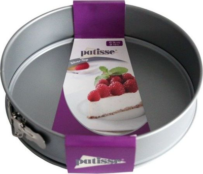 Tavë rrumbullake Patisse Springform Silver Top, 26 cm, çelik, gri