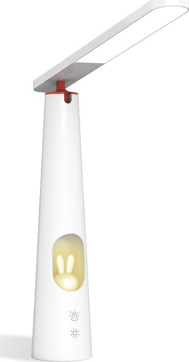 Lampë tavoline Forever Light PURE FLB-150 ELENA, LED 7.5W, me bateri dhe USB C, e bardhë