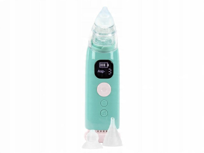 Aspirator hunde Momini NasoClear, automatik, i rikarikueshëm, i bardhë