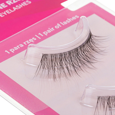 Вештачки трепки Inter Vion Eyelashes Natural Effect, природен ефект, црна боја
