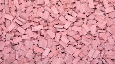 Set me tulla të vogla Juweela Brick RF, 4000 copë, ngjyrë e kuqe e çelët
