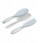 Set furçë dhe krehër bebesh BabyOno 570/05, qime shumë të buta, blu