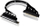Kabllo riser PCI-E 4.0 Thermaltake Dual 90°, 400mm, e zezë