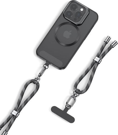 Rrip telefoni USAMS Universal Phone Lanyard US-ZB317, 34cm, poliestër, jeshile