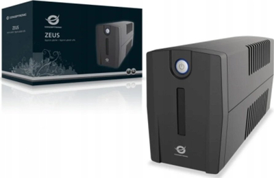 UPS Conceptronic ZEUS 850VA 480W, IEC, i zi