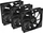 Ftohës Genesis Oxal 120 Black 3-pack (NGF-2043)