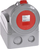 Prizë fikse industriale Legrand P17 Tempra Pro 555459, 5P 32A 400V IP67, e kuqe