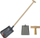Lopatë AWTools AW00070, 28x23cm, 126cm