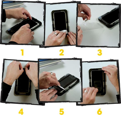 Xham mbrojtës OtterBox Trusted Glass, për iPhone 12 12 Pro, 6.1", transparent