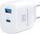 Karikues 3mk Hyper Charger 33W, 1x USB A, 1x USB C, i bardh