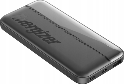 Power bank Energizer UE10000, 10000mAh, karikim i shpejtë, ngjyrë e zezë