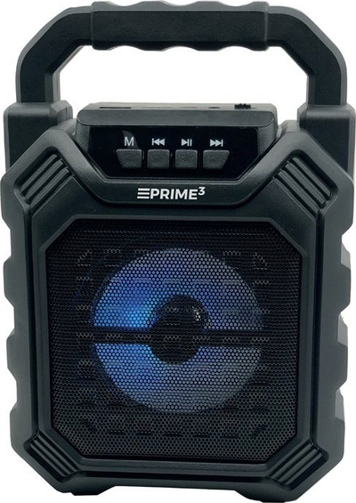 Kolonë Bluetooth Prime3 Blow APS09, USB, microSD, radio FM me LED, e zezë