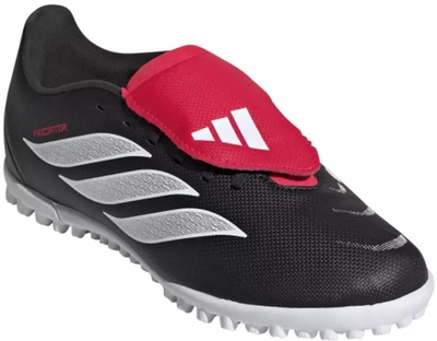 Këpucë futbolli për kalamaj Adidas Predator Club FT Jr TF KI8842, nr. 29, për tapet sintetik, të zeza me të kuqe e të bardha