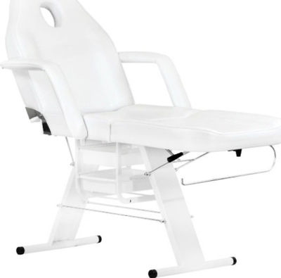 Set kozmetik Activeshop 202 Basic + 1040 + S5, karrige edhe tavolinë kozmetike, llampë LED me lupë, e bardhë