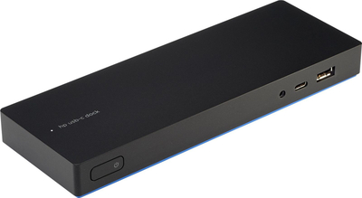 Dok USB-C HP, 4K, për laptop, ngjyrë e zezë