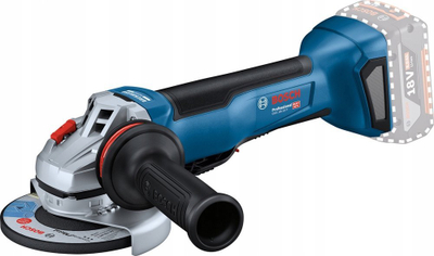 Brushe këndi Bosch GWS 18V-10P Professional, 18V, 125mm, blu