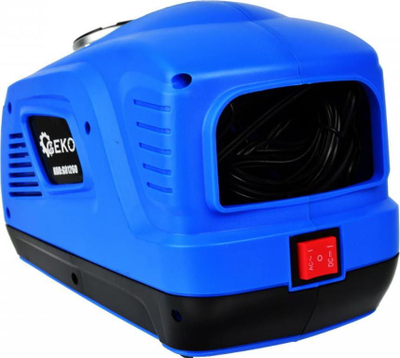 Kompresor mini GEKO G01260, 100W, 12V/230V, blu