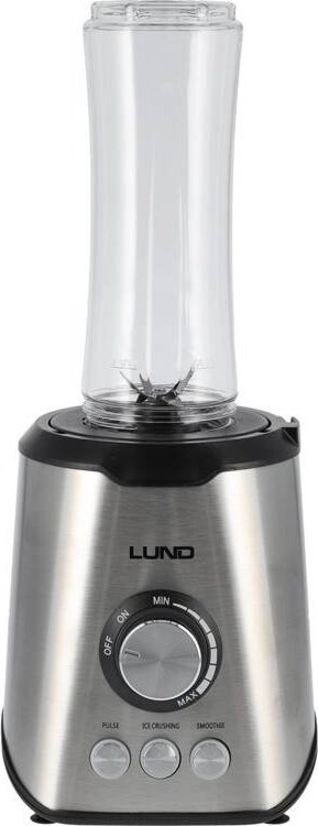 Blender me gotë Lund 67707, 1200W, 3 në 1, i zi inox