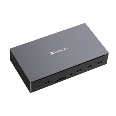 Stacion docking Verbatim USB-C Pro, 17 porta, gri