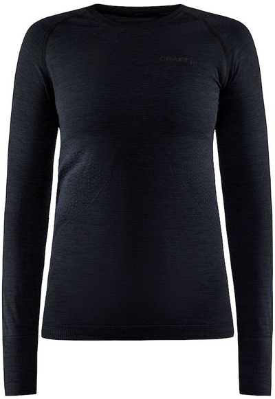 Компресиска блуза со долги ракави Craft Core Dry Active Comfort, за жени, функционална, црна