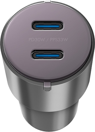 Karikues makinë Energea AluDrive D60, 2x USB C, 66W PD PPS, gri metalik