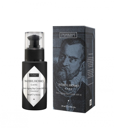 Krem dite për fytyrë The Merchant of Venice Nobil Homo Care kundër rrudhave, SPF 15, 50 ml