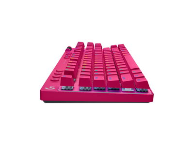 Tastierë Logitech G PRO X TKL, US, rozë