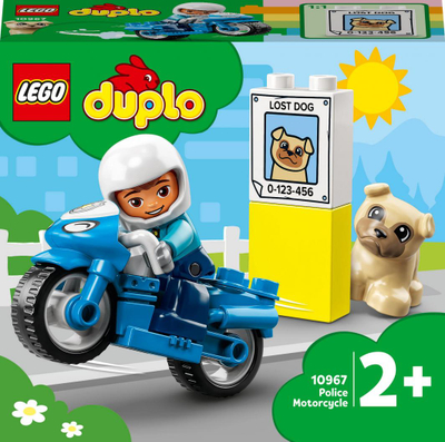 Set Lego Duplo (10967) Police Motorcycle