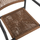 Karrige Ster prej alumini 55,5x53x78Hcm (HM5786.12), bezhë