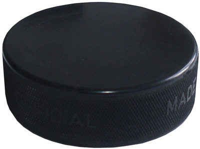 Disk hokeji Kubisport për ndeshje, Senior, 165 g, i zi