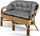 Jastëk kopshti AIO Garden Cushion PODKANA190/40, 100x50 cm, i papërshkueshëm nga uji, gri